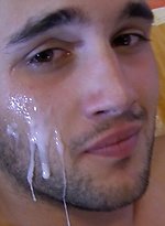 Horny boy gets fucked & facialed