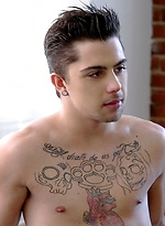 Straight boy Shawn Beliveau strokes dick