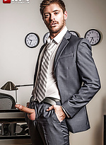 Stas Landon and Jack Andy double penetrate Brian Bonds after hours